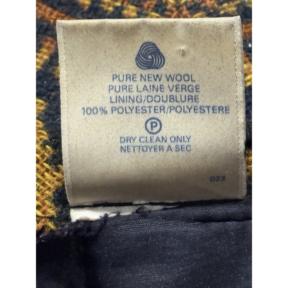 VTG Alexon Womens Sz 12 Wool Coat Lined Southwest‎ Aztec Blanket Great Britain - Picture 6 of 12